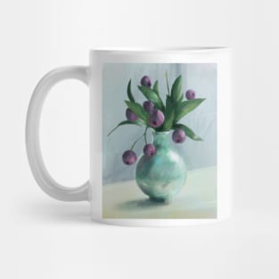 Bilberry vase painting Mug